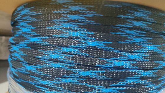 Good price Expandable PET Braided Sleeve with High Insulation Flame Retardant and Abrasion Resistant for Industrial Use online
