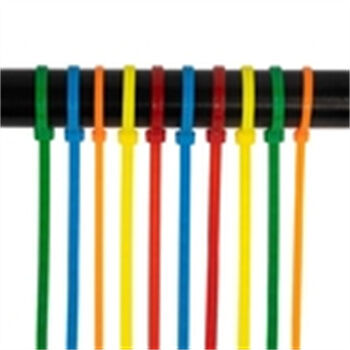 Good price Nylon Cable Ties Tag Labels Plastic Loop Ties Markers Cable Tag Self-locking Zip Ties online