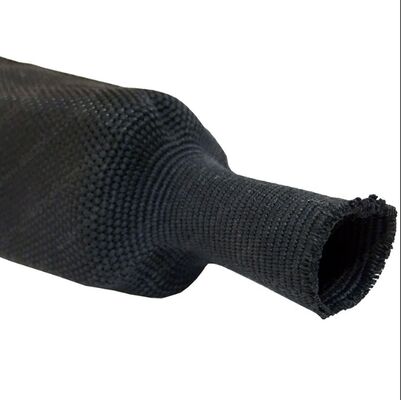 Good price 2:1 Shrink Ratio High Temperature Resistance Flame Retardant Braided Heat Shrink Tube for Wire Protection online
