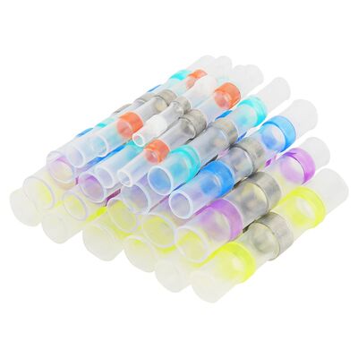 Good price HRYA BHT SST Series Plastic Heat Shrink Insulated Electric Power Terminals Wire Splices Butt Connector Durable Solder online