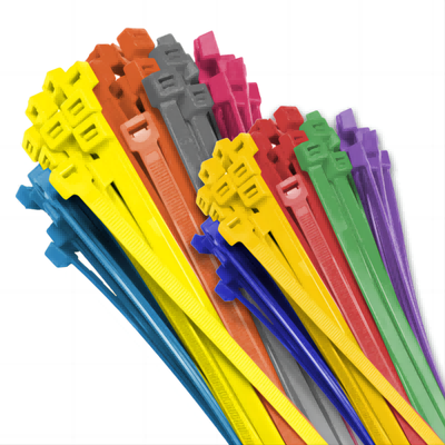Good price Self-Locking UL94V2 Flame Retardant Nylon Cable Ties with Customizable Lengths 60mm-1200mm for Secure Bundling online