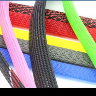 Good price Fireproof PET Cable Sleeve Good Flexibility Easy Bend Various Sizes For Superior Fire Resistance online