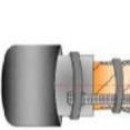 Good price Outer Sealing Heat Shrink Cable Joint 42kv Heat Shrink Cable Accessories Metallic Shielding online
