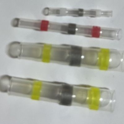 Good price PE Yellow Heat Shrink Connectors Waterproof 10awg Solder Butt Splice online