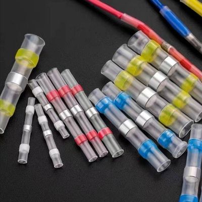 Good price 14-16awg Waterproof Heat Shrink Connectors , 2/1 Solder Butt Splice Connectors online