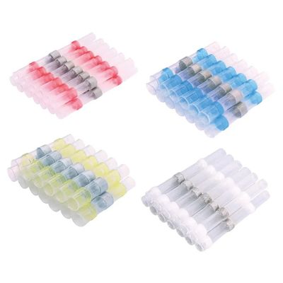 Good price Red Blue White Yellow Heat Shrink Wire Butt Connectors IP67 Wire Connector Kit online