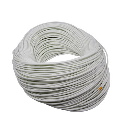 Manga de fibra de vidrio de silicona blanca - Resistencia a la tracción de 4.5MPa Excelente resistencia al desgarro Suministro directo de fábrica