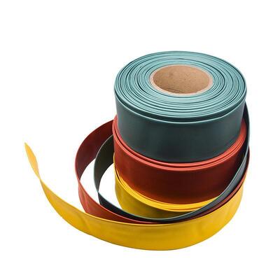 Buen precio Tubo termorretráctil 2:1 ignífugo libre de halógenos, negro/blanco/rojo/azul/amarillo, diámetro 0,5 mm-150 mm, 125℃, tubo de pared simple en línea