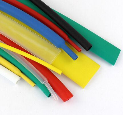 Buen precio Relación de contracción de 2 a 1 Polyolefinas de pared única de calefacción de tubos retardantes de llamas diseñados para aislamiento de cables eléctricos y agrupación de cables en línea