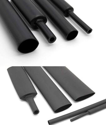 Buen precio Tubo termorretráctil de doble pared de 1 mm a 50 mm, con clasificación UL224 VW1, protección ignífuga y sellado para soporte industrial, corte en línea