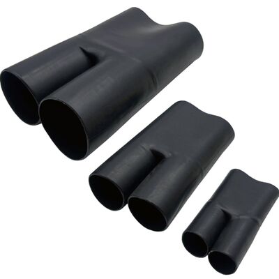 Buen precio 2 Core 3 Core Cable Boot Heat Shrink Finger Boot Black Place China Supply en línea