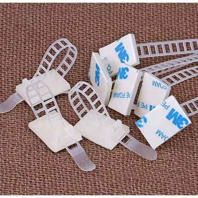 Good price High Quality LC Brand Nylon 66 Cable Ties Set 30mm Black Self-Adhesive Mountable Tie Mounts Secure Backing Bundling Wires online