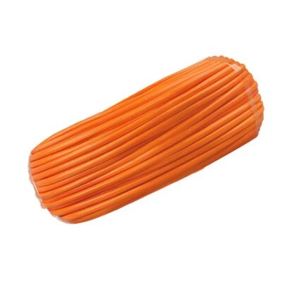 Buen precio Funda de silicona de fibra de vidrio de color marrón rojizo, funda duradera y resistente al calor para mazo de cables en línea