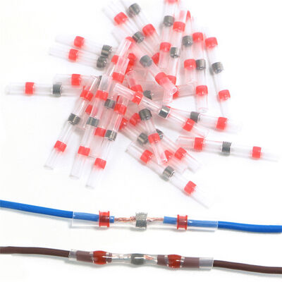 Good price Waterproof Copper Heat Shrink Wire Connectors Terminals Kit Tin Plating 600V Rated 2:1 Shrink Ratio for 22-18AWG Cable Splicing online