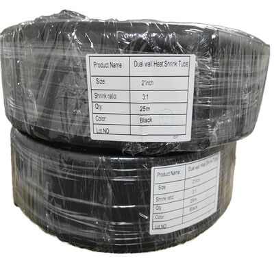 Good price G-4X Dual Wall PE Heat Shrinkable Sleeving 600V 4:1 Shrink Ratio Cable Repair Custom Cut Printable 10mm/16mm/25mm online