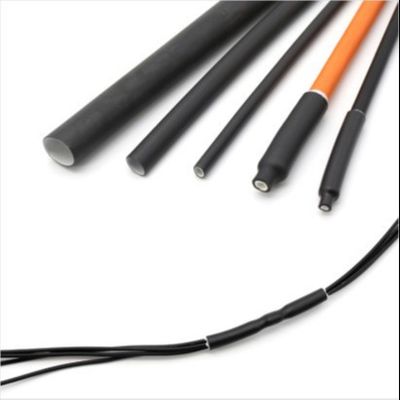 Good price Polyolefin 4mm Heat Shrink Tubing Black , 4x Heat Shrink Tubing Adhesive Waterproof online