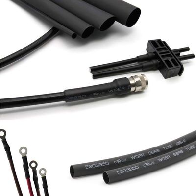 Buen precio 3.2 mm Tubo de contracción térmica de doble pared de poliolefina negro 1 mm en línea