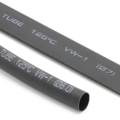 Buen precio Sin halógenos 3 mm Ultra delgado contrae por calor 0,4 mm Negro Rápido de envoltura contrae en línea