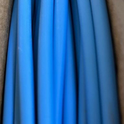 Good price 125C Heat Shrink Insulation Tube Blue , 2x Flexible Polyolefin Heat Shrink Tubing online