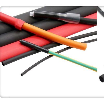 Good price 6.4mm Dual Wall Heat Shrink Tube 3 To 1 , ASTM D876 Flame Retardant Heat Shrink Tubing online