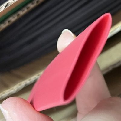Good price 19.1mm Dual Wall Adhesive Heat Shrink Tubing Red PE Electrical Shrinkable Tube online