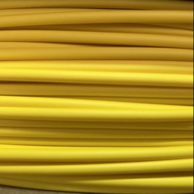 Buen precio 3.5 mm de pared única delgada de tubos de contracción térmica 0.20 mm amarillo flexible en línea