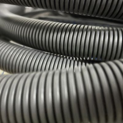 Good price 25mm Black Corrugated Drainage Pipe PP , 32mm Black Flexible Drain Pipe online
